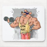 Mousepad Gym Rat