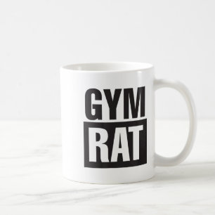 Gym Rat - Workout - Hustle - Fitness - Motivation  Coffee Mug