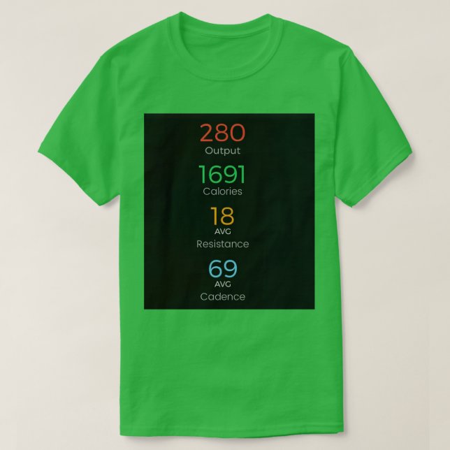 gym results T-Shirt (Design Front)