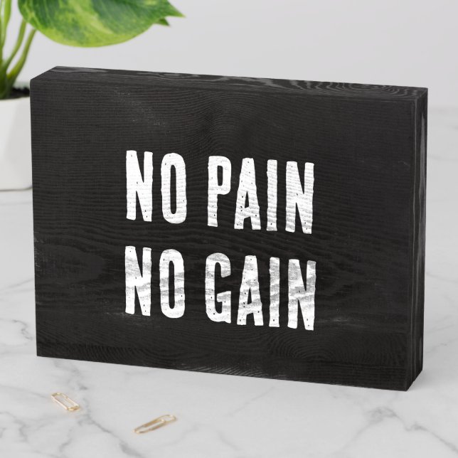 Gym Sign | Fitness Studio Sign | Distressed Sign (In Situ Horizontal)