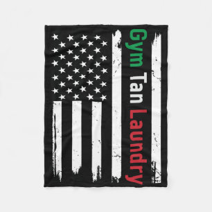 Gym Tan Laundry Gtl New Jersey Garden Nj Shore Ita Fleece Blanket