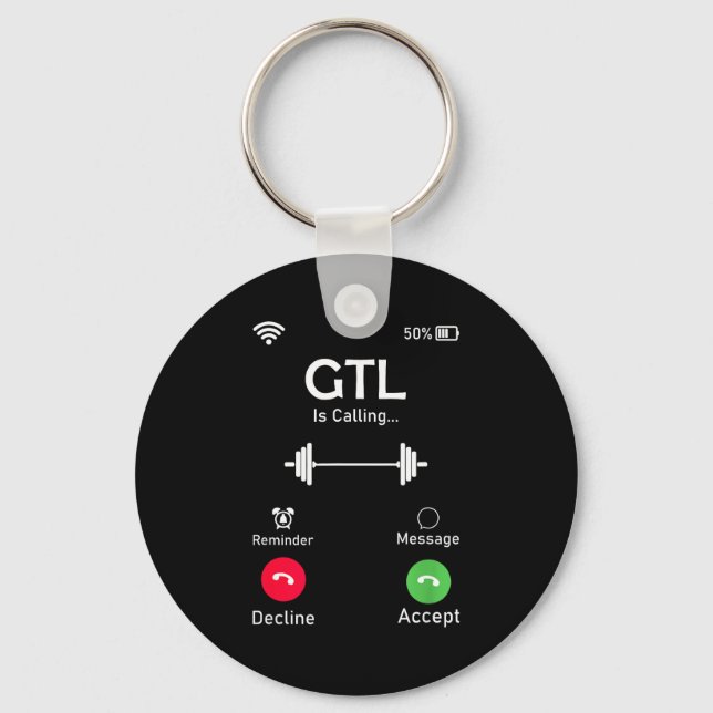 Gym Tan Laundry Gtl New Jersey Garden Nj Shore Ita Keychain (Front)