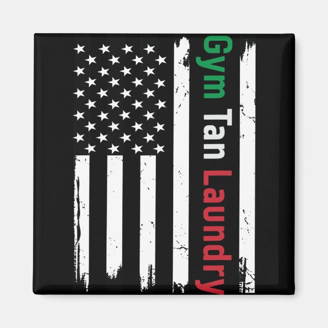 Gym Tan Laundry Gtl New Jersey Garden Nj Shore Ita Magnet (Front)