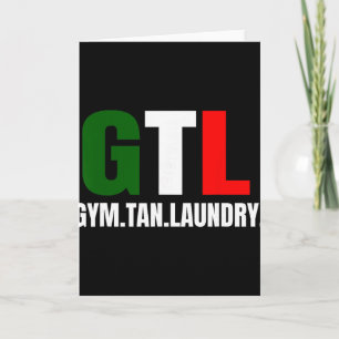 Gym Tan Laundry Gtl New Jersey Nj Shore Card