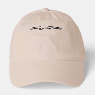 Gym Time – Minimal Women's Fitness Workout Hat