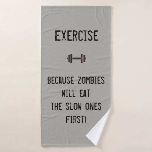 Gym towel for fitness addicted