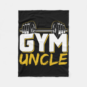 Gym Uncle  Fleece Blanket