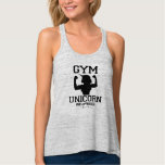 Gym Unicorn- Muscle Tank at Zazzle