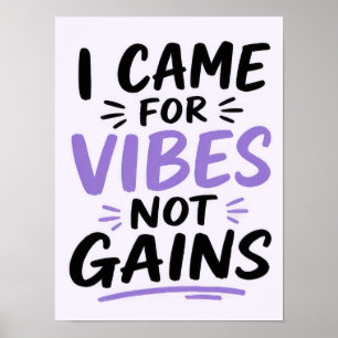 Gym Vibes Poster