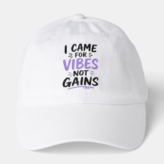 Gym Vibes White Hat
