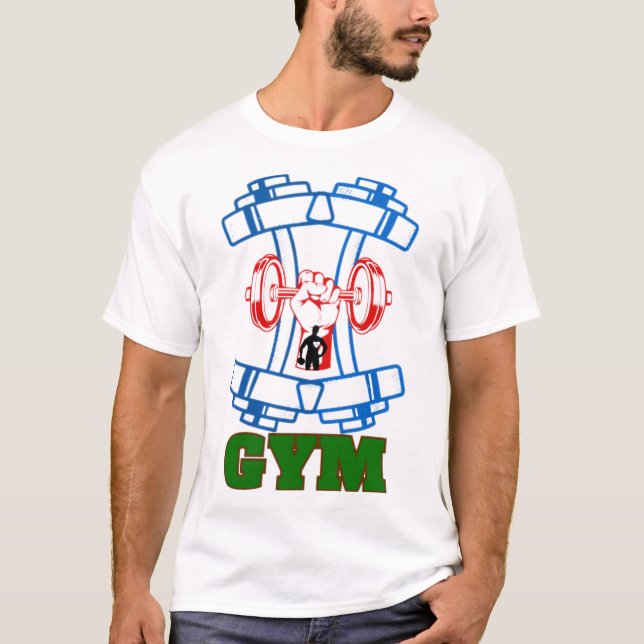 Gym Warriors: Print-on-Demand T-Shirt for Fitness (Front)