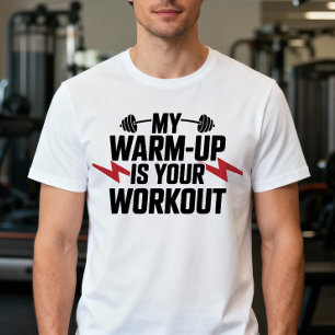 Gym Weightlifting Sarcastic Lifter Workout T-Shirt