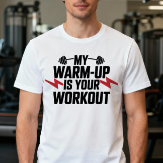 Gym Weightlifting Sarcastic Lifter Workout T-Shirt