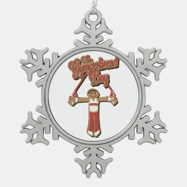 Gymgerbread Boy Ornament (Front)