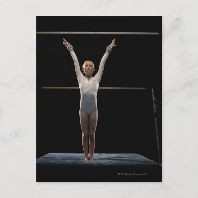 Gymnast 2 postcard (Front)