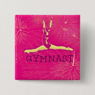 Gymnast Button