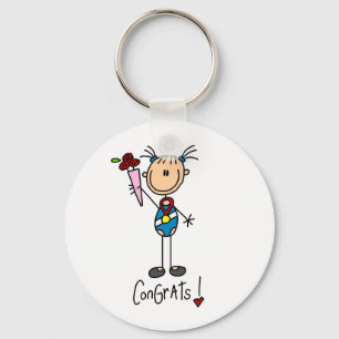 Gymnast Champion Keychain