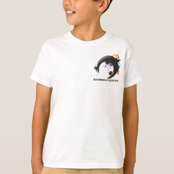 Gymnast Color Splat T-shirt by hohathleticarts at Zazzle