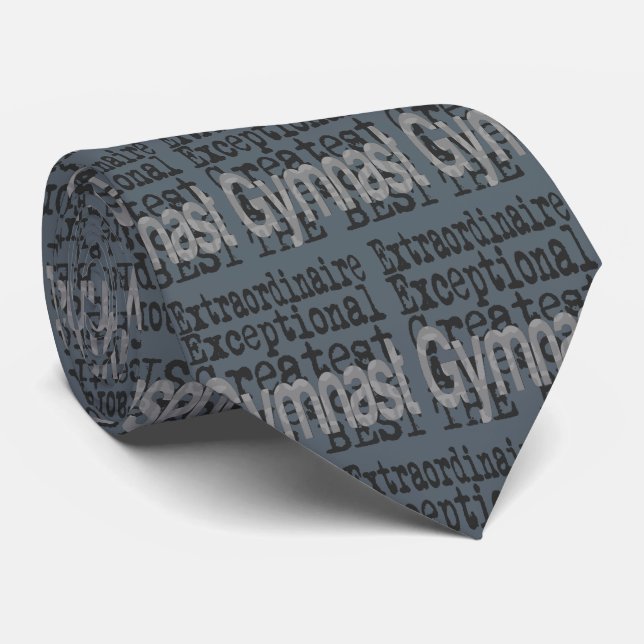 Gymnast Extraordinaire Neck Tie (Rolled)