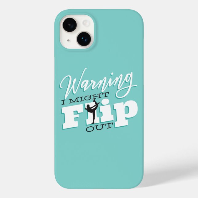 Gymnast Flip Case-Mate iPhone Case (Back)