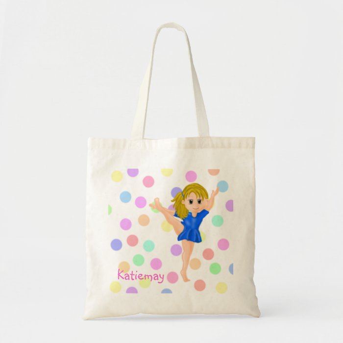 Gymnast Girl Tote Bag