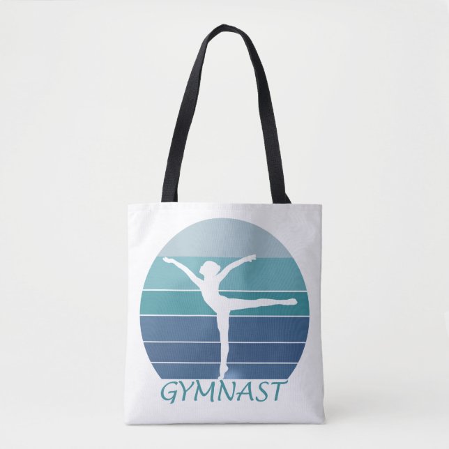 GYMNAST- I LOVE GYMNASTICS. TOTE BAG (Front)