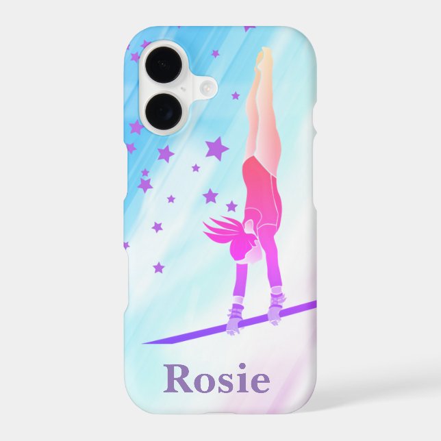 Gymnast Iphone Case (Back)