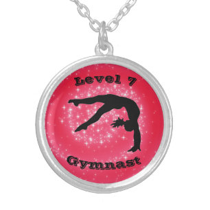 Gymnast Level 7 (Or any other level #) Necklace