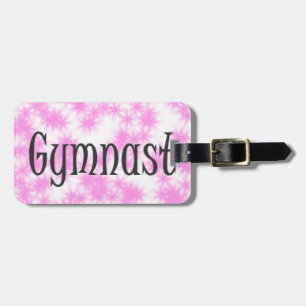 Gymnast Luggage Tag