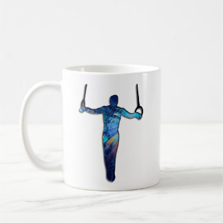 Gymnast Man Rings Duet Coffee Mug