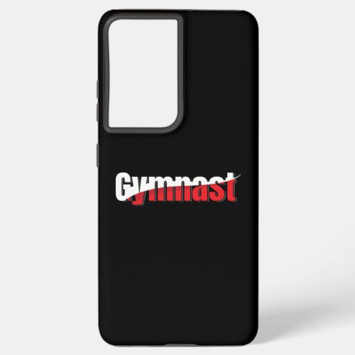 Gymnast _ Mens Gymnastics Modern Typography Art Samsung Galaxy S21 Case