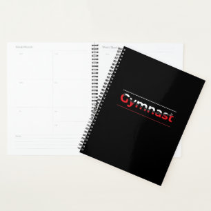 Gymnast - Minimalist Modern Gymnastics Word Planner