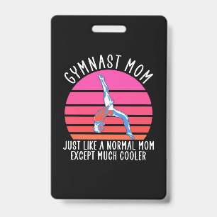 Gymnast Mom Badge
