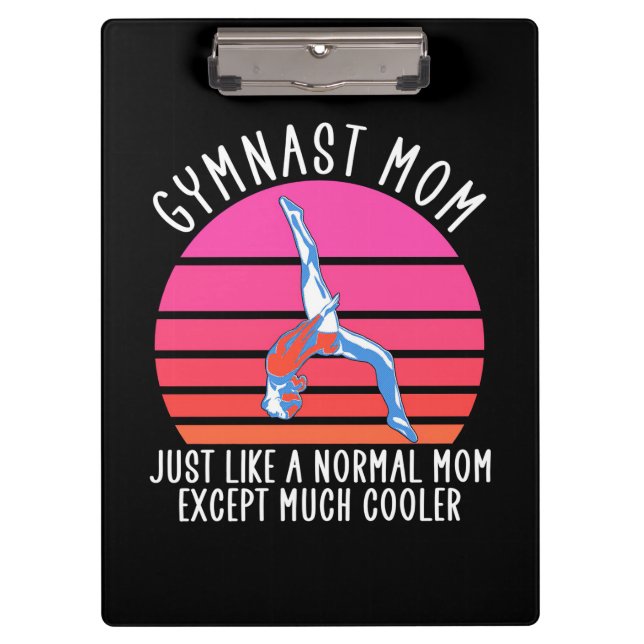 Gymnast Mom Clipboard (Front)