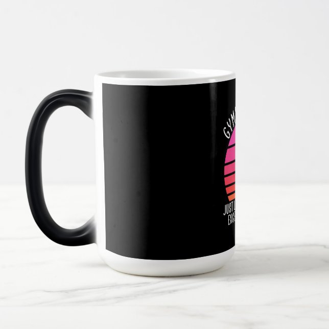 Gymnast Mom Color Morph Mug (Left)