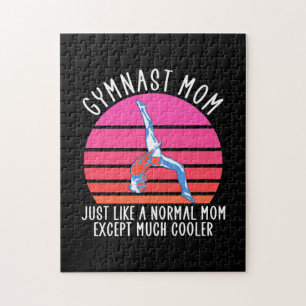 Gymnast Mom Jigsaw Puzzle