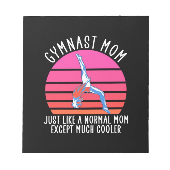 Gymnast Mom Notepad (Front)