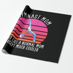 Gymnast Mom Wrapping Paper