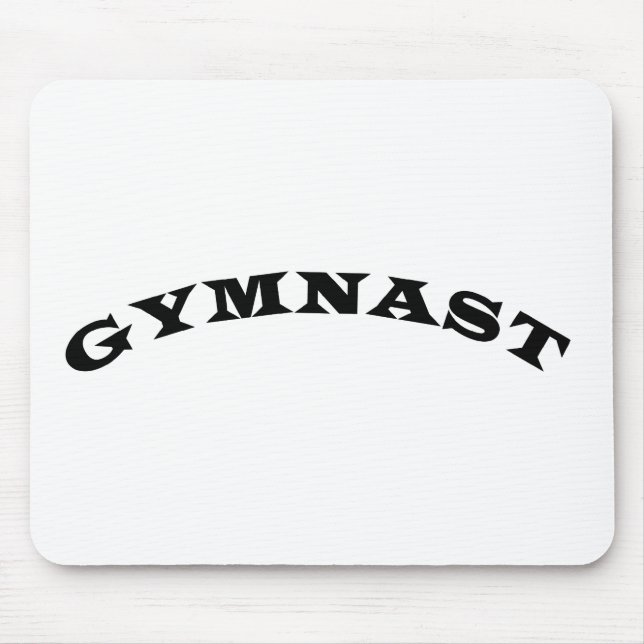 Gymnast Mouse Pad (Front)