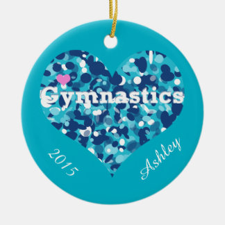 Gymnast ornament