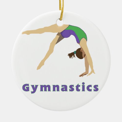 Gymnast Ornament
