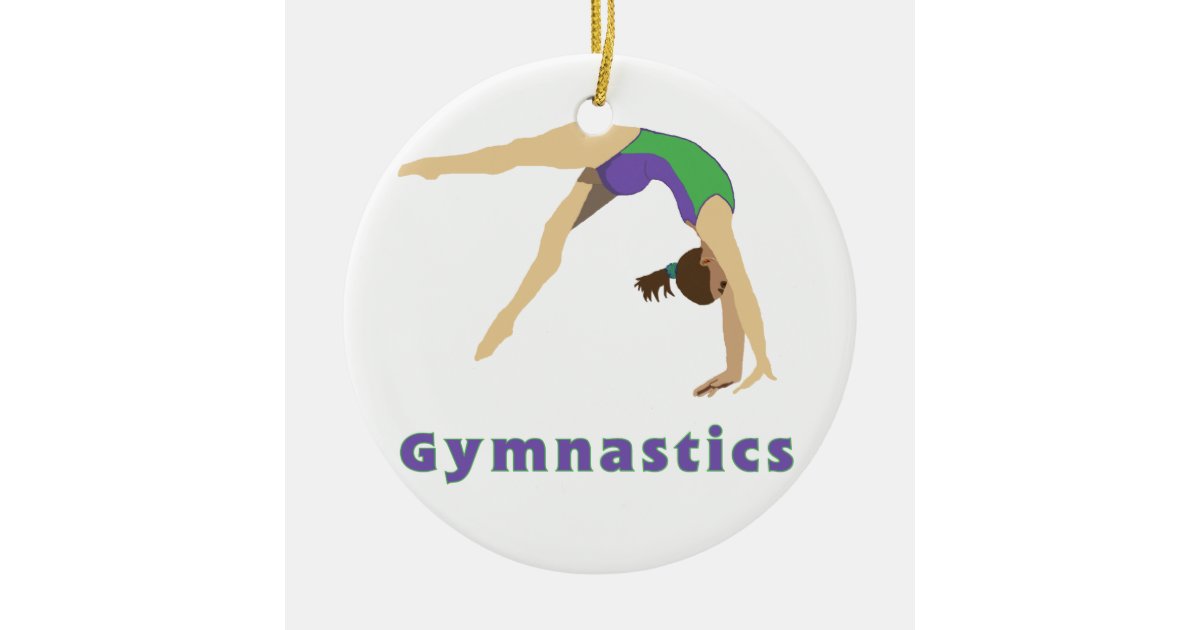 Gymnast Ornament Zazzle