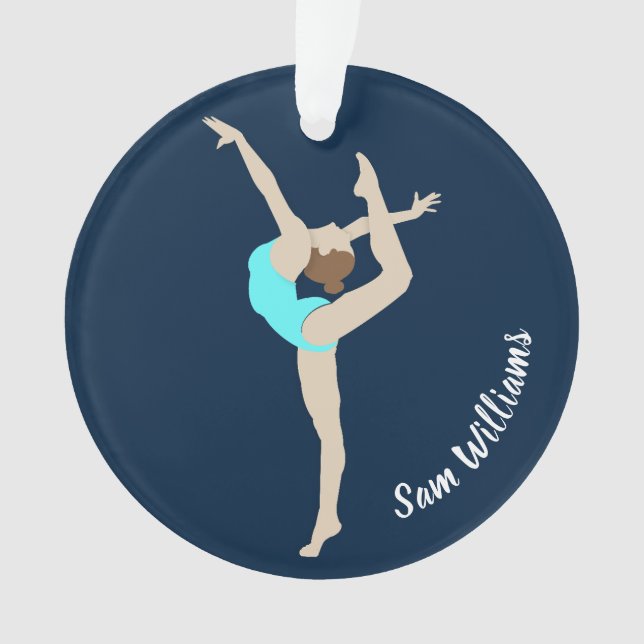 Gymnast Ornament (Front)