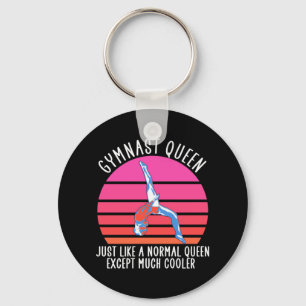 Gymnast Queen Keychain