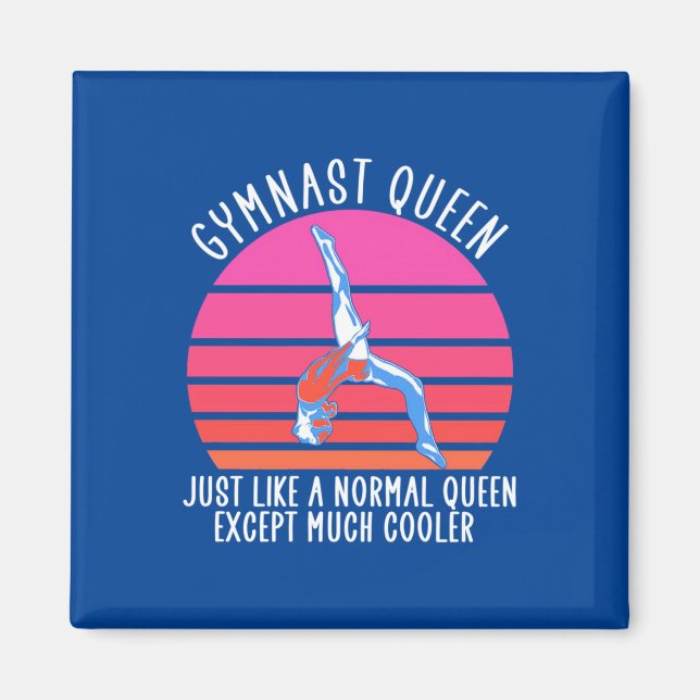 Gymnast Queen Magnet (Front)