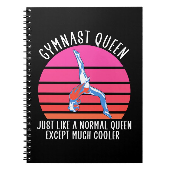 Gymnast Queen Notebook (Front)