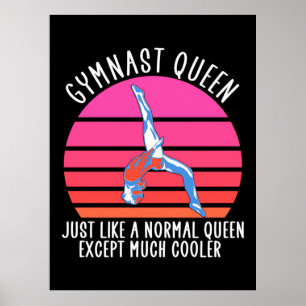 Gymnast Queen Poster