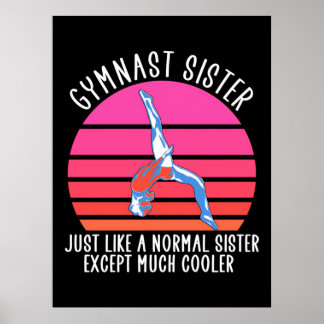 Gymnast Sister Poster
