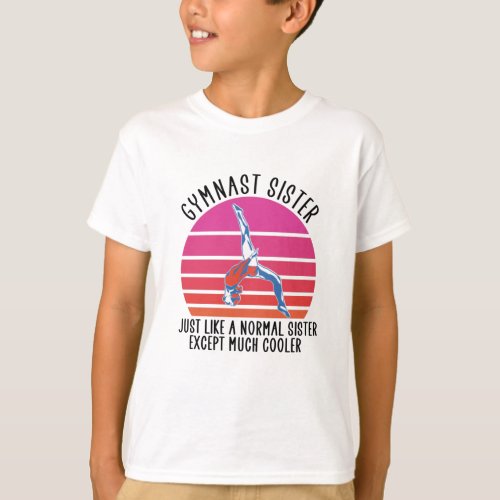 gymnast sister T_Shirt