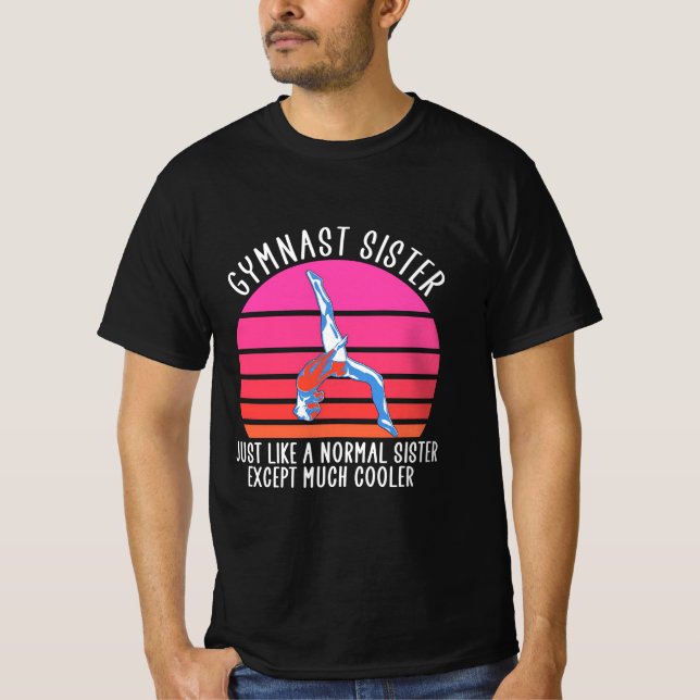 Gymnast Sister T-Shirt (Front)